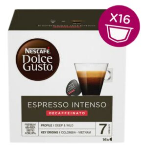 Dolce Gusto Espresso intenso Décaféinato 16 Capsules