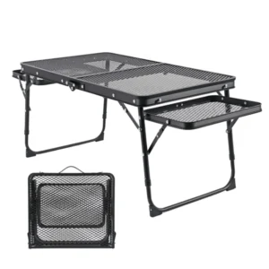 Table Pliante de Camping avec 2 Ailes